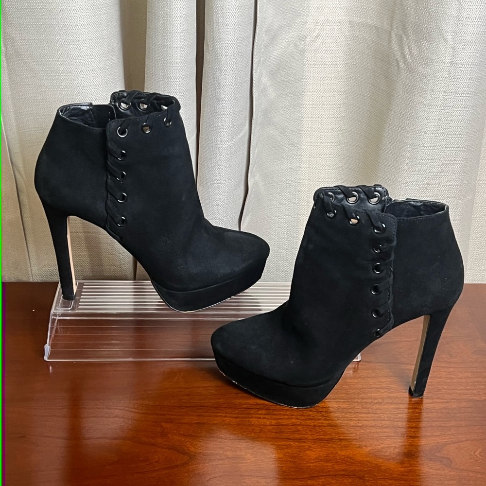 Jessica Simpson Suede Platform Boots